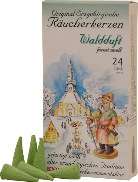 Räucherkerzen, Waldduft, Knox