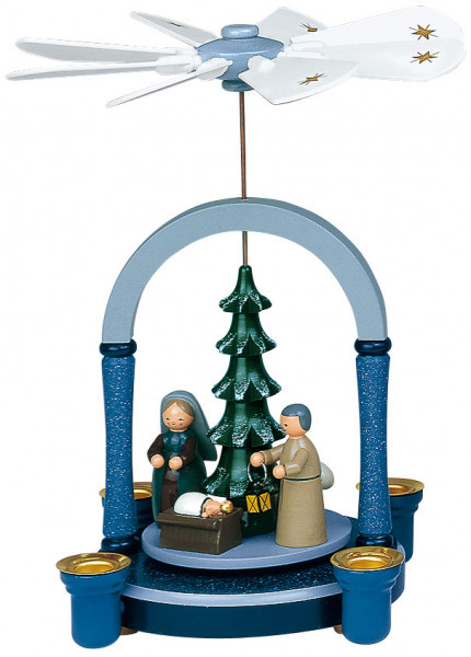 PY Christi Geburt blau grau