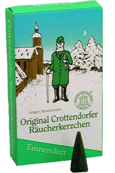 Räucherkerzen, Tannenduft, Crottendorfer