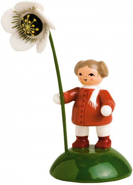 Mädchen mit Christrose (Auslauf)