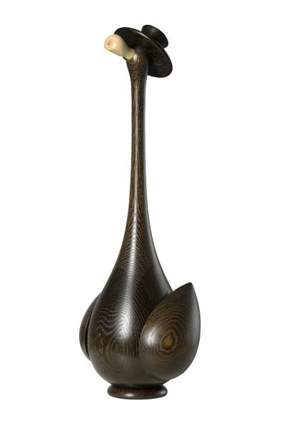 Ente-Gustav, Mooreiche, Höhe 65 cm (Auslauf)