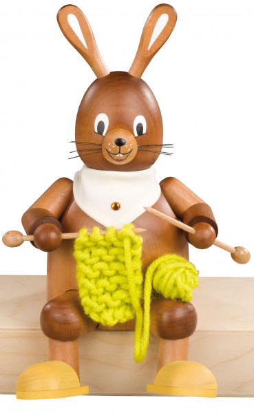 Hasenmutter Jule, Kantenhocker (Auslauf)