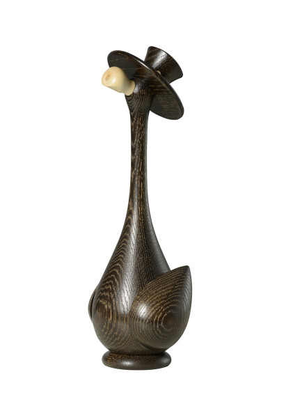 Ente-Gustav, Mooreiche, Höhe 34 cm