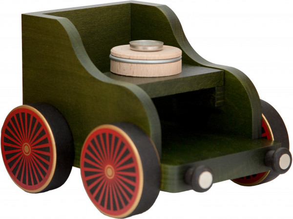 Eisenbahnwagen grün
