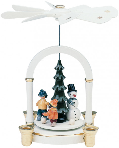 PY Schneemann weiß gold (Auslauf)