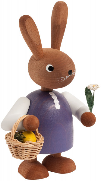 Häsin mit Blume (Auslauf)