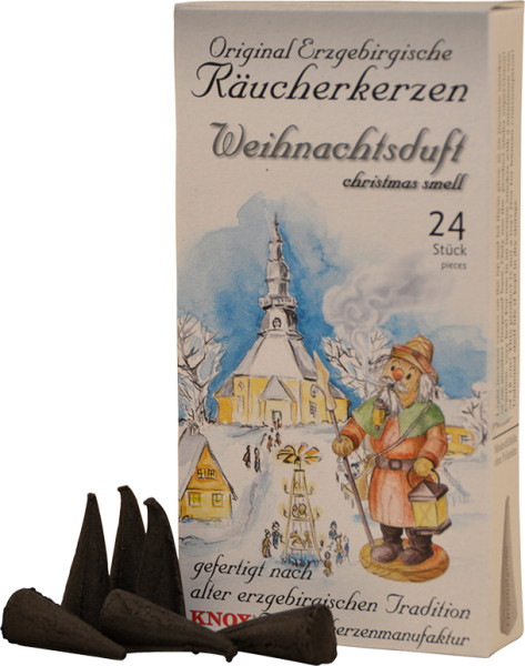 Räucherkerzen, Weihnachtsduft, Knox